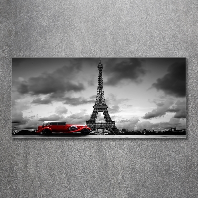 Quadro in verde Torre Eiffel Parigi