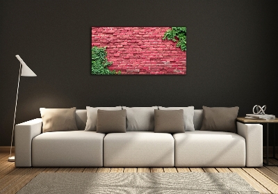 Quadro su vetro Muro di mattoni
