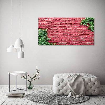 Quadro su vetro Muro di mattoni