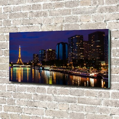 Quadro vetro Parigi di notte