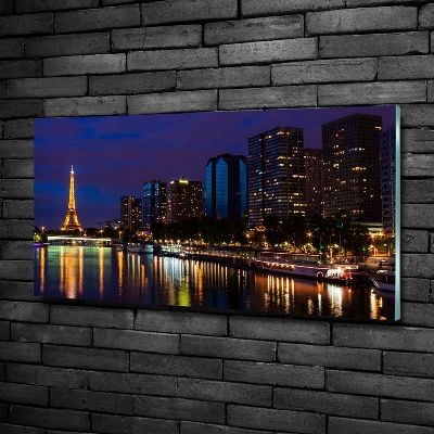 Quadro vetro Parigi di notte