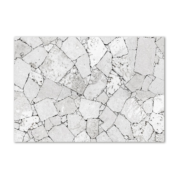 Quadro vetro Muro di pietra