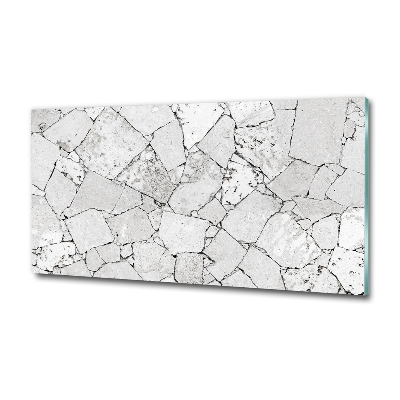 Quadro vetro Muro di pietra