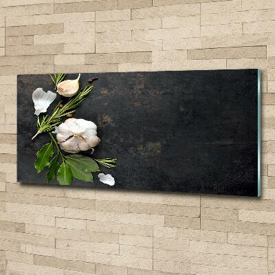 Quadro su vetro Aglio