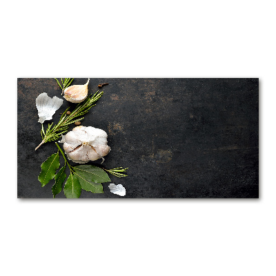 Quadro su vetro Aglio