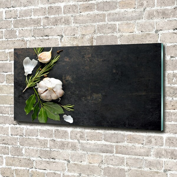 Quadro su vetro Aglio