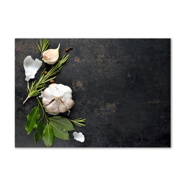 Quadro su vetro Aglio