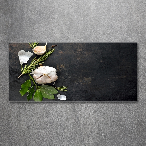 Quadro su vetro Aglio