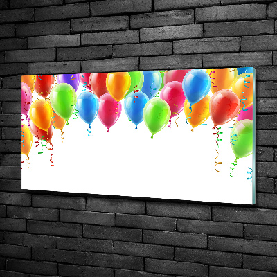 Quadro vetro Palloncini colorati