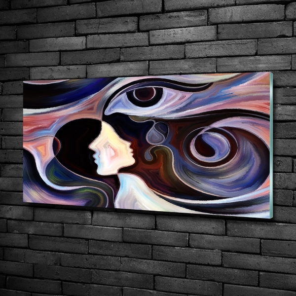 Quadro su vetro Astrazione