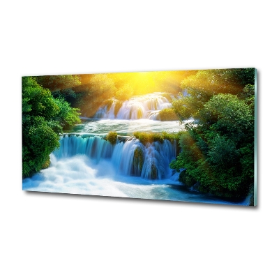 Quadro vetro Cascata di Krka