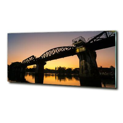 Quadro in vetro Ponte in Thailandia