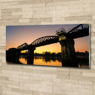 Quadro in vetro Ponte in Thailandia