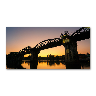 Quadro in vetro Ponte in Thailandia