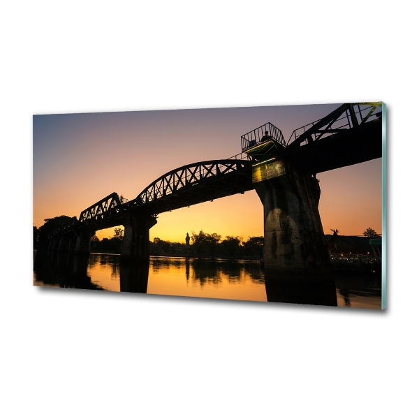 Quadro in vetro Ponte in Thailandia