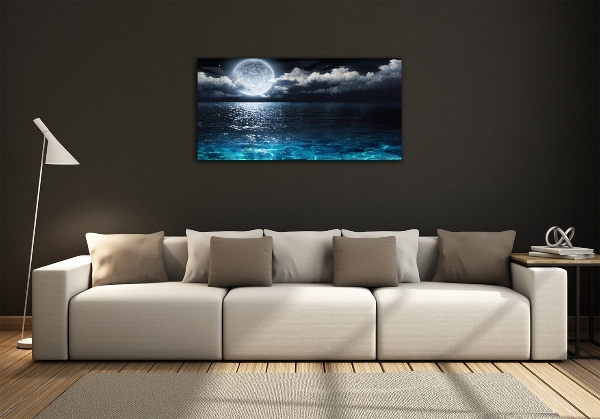 Quadro su vetro Luna piena