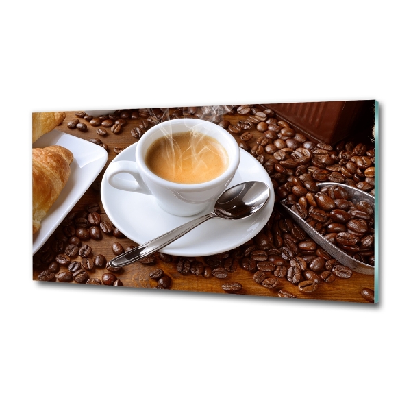 Quadro vetro Caffè aromatico