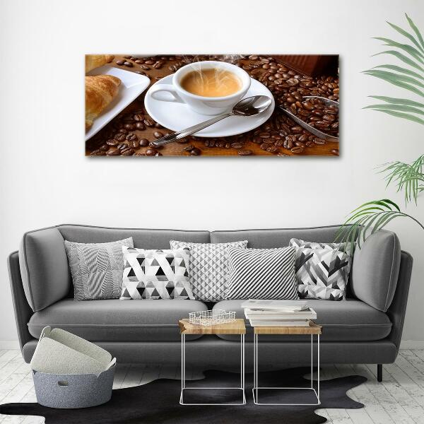 Quadro vetro Caffè aromatico