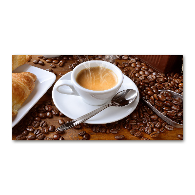Quadro vetro Caffè aromatico