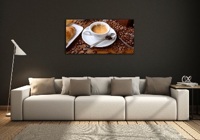Quadro vetro Caffè aromatico