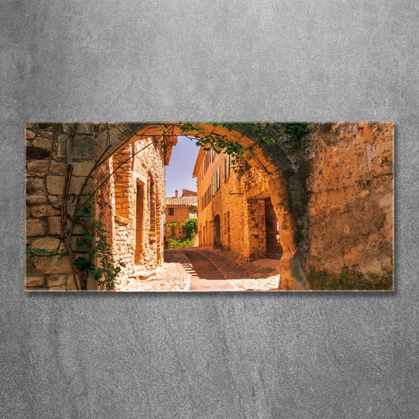 Quadro vetro Una strada affascinante