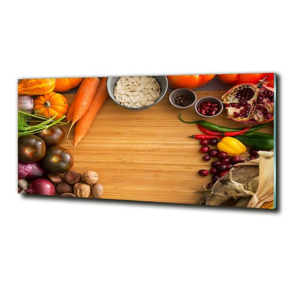 Quadro in verde Verdure autunnali