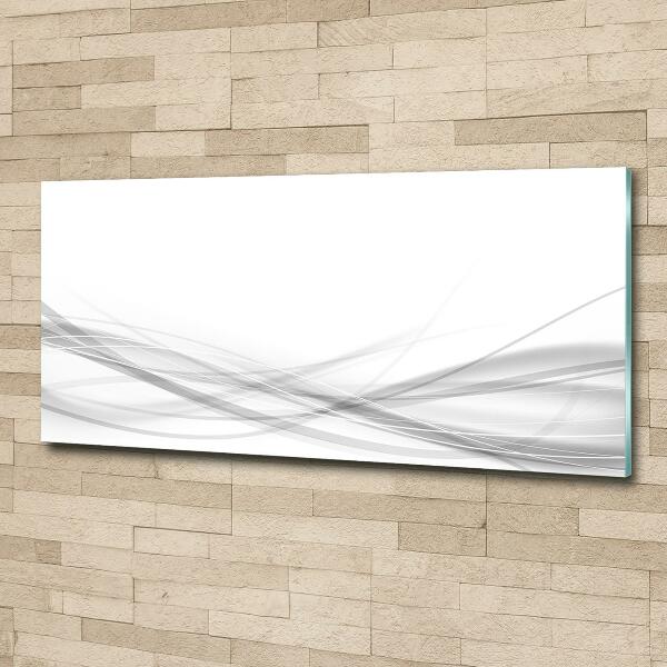 Quadro vetro Onde astratte
