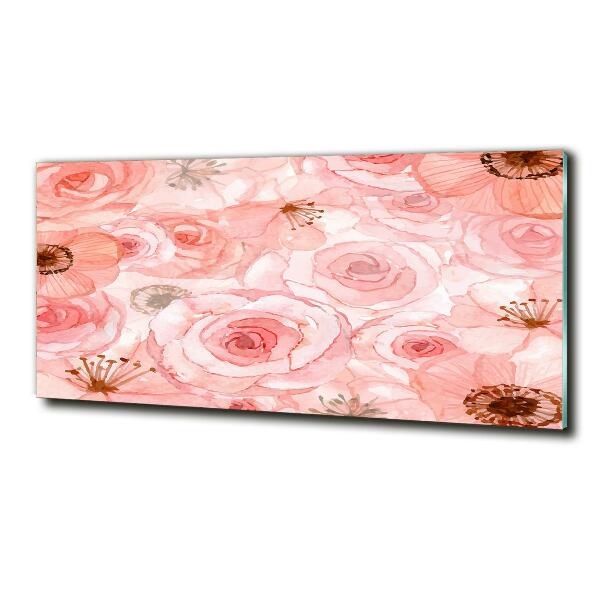 Quadro in verde Motivo floreale