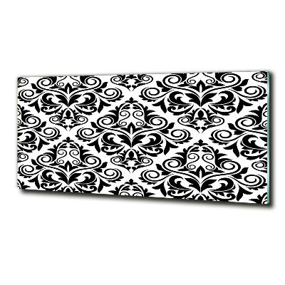 Quadro in verde Sfondo di ornamenti