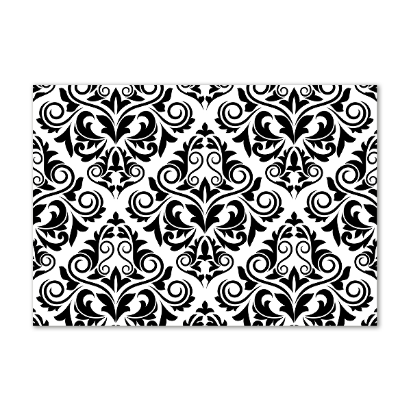 Quadro in verde Sfondo di ornamenti