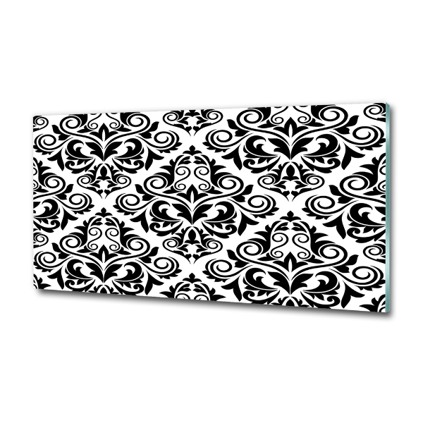 Quadro in verde Sfondo di ornamenti