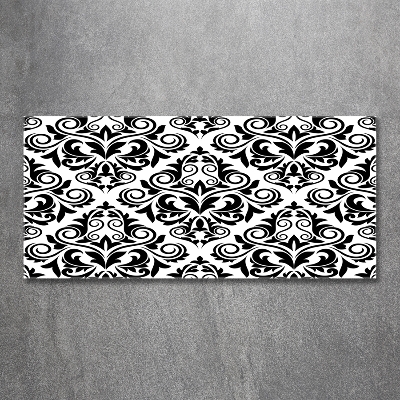 Quadro in verde Sfondo di ornamenti