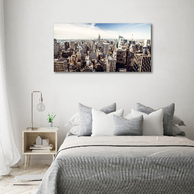 Quadro in vetro New York