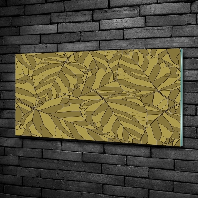 Quadro su vetro Foglie