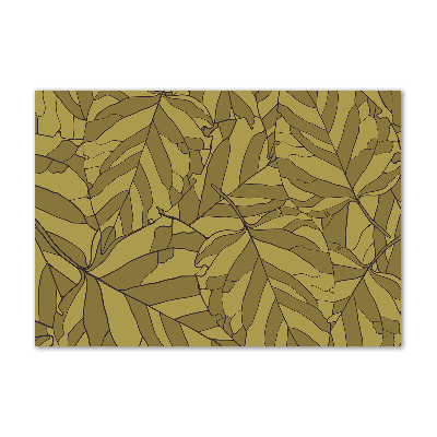 Quadro su vetro Foglie