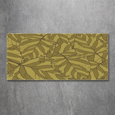 Quadro su vetro Foglie