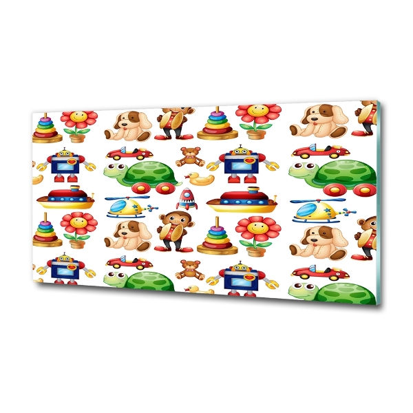 Quadro vetro Giocattoli