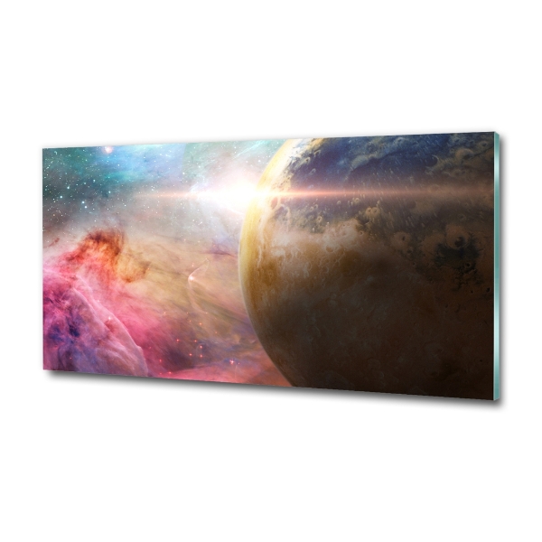 Quadro su vetro Galassia