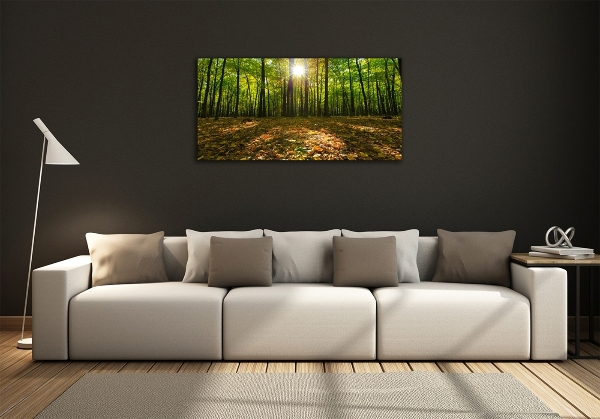 Quadro in verde Foresta