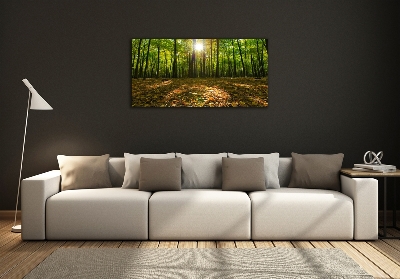 Quadro in verde Foresta
