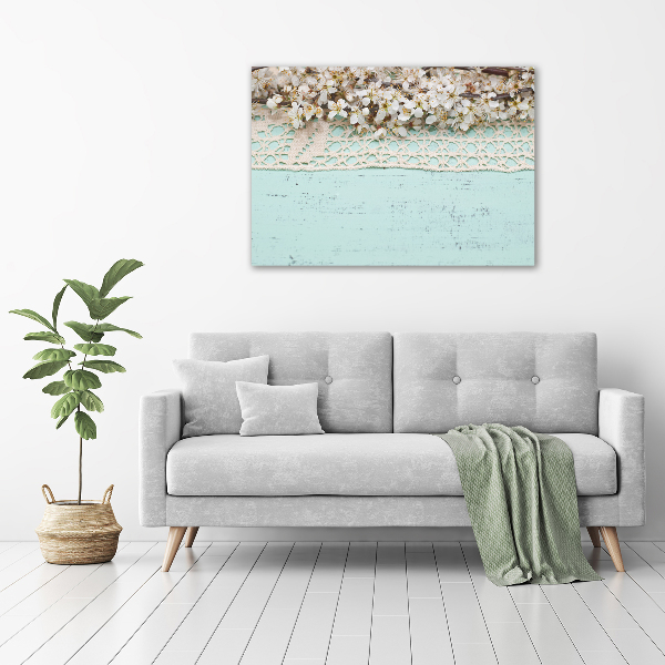 Quadro vetro Fiori di ciliegio