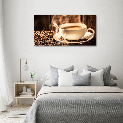 Quadro su vetro Caffè aromatico