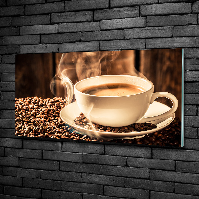 Quadro su vetro Caffè aromatico