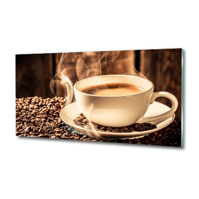 Quadro su vetro Caffè aromatico