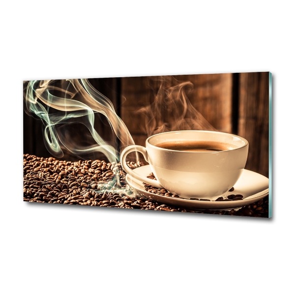 Quadro vetro Caffè aromatico