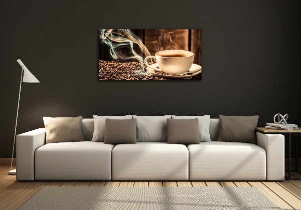 Quadro vetro Caffè aromatico