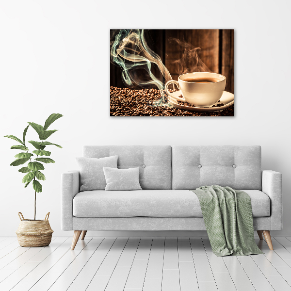 Quadro vetro Caffè aromatico
