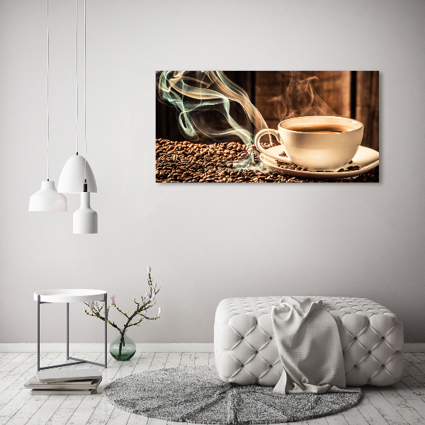 Quadro vetro Caffè aromatico