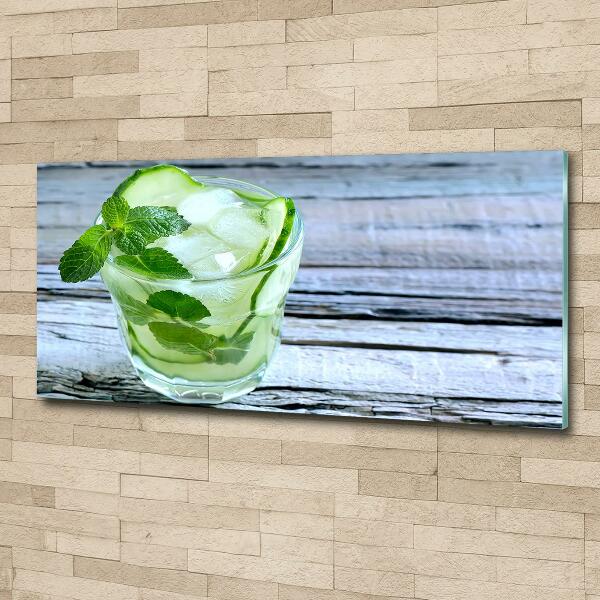 Quadro vetro Acqua di cetriolo