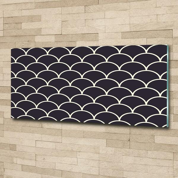 Quadro vetro Squame di pesce